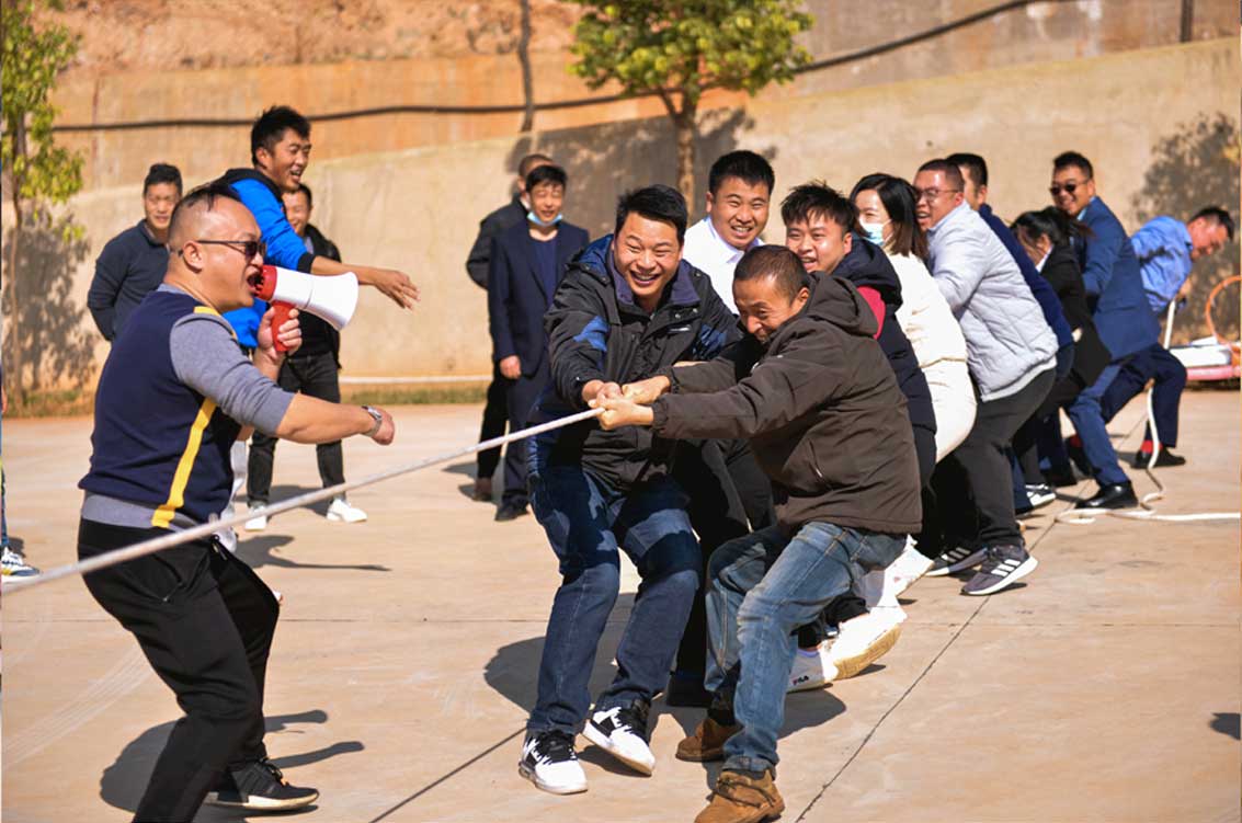 同心协力劲往一处使